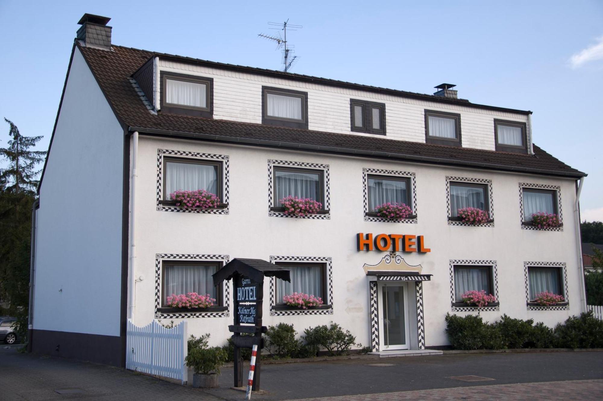 Hotel Koelner Hof Refrath Бергиш-Гладбах Экстерьер фото